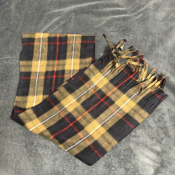 Plaid Fringe Scarf - Picture 3 of 3
